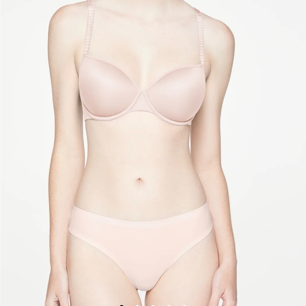 ThirdLove 24/7 t shirt bra. Size 36e. Soft pink.